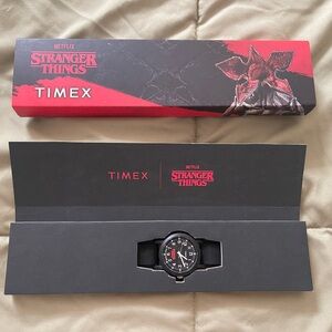 Stranger things x Timex watch